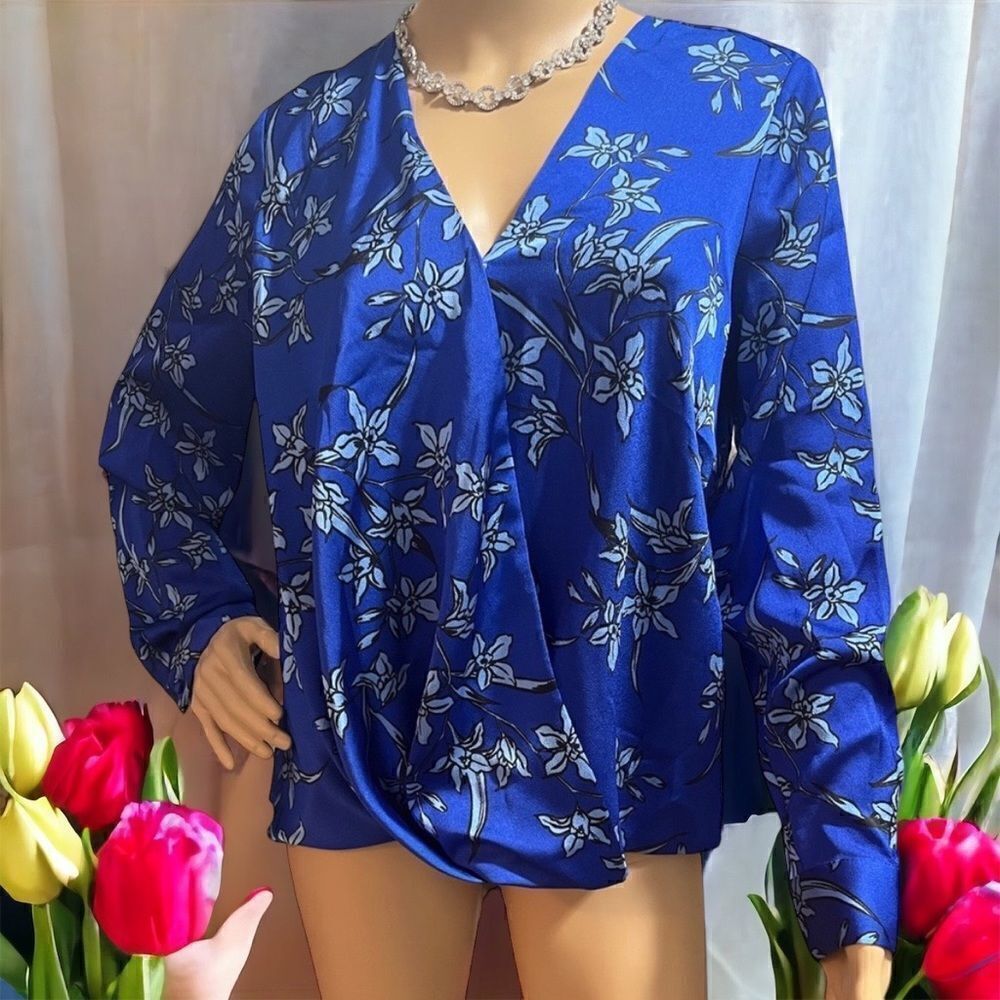 Vince Camuto Floral Blouse